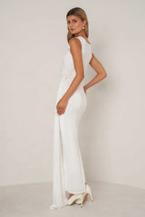 Natalia Dress - White