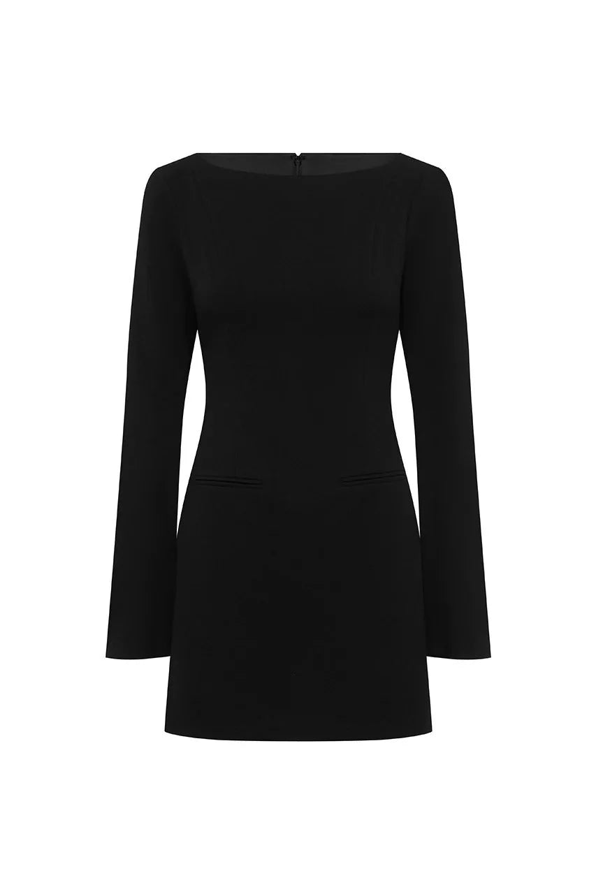 Dua Mini Dress - Black
