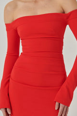 Anita Gown - Cherry Red