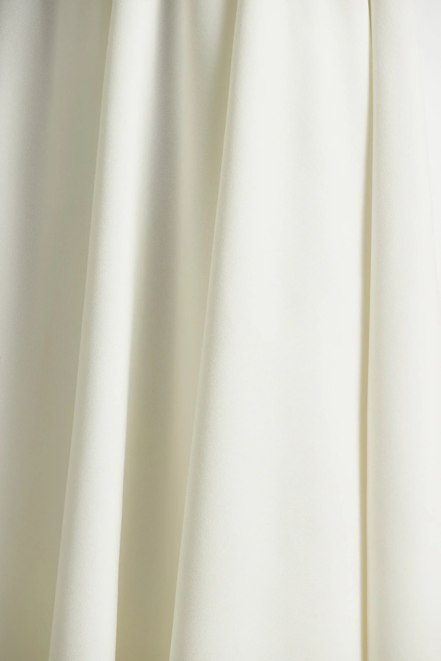Bellamy | Cream Crew-Neck Long Sleeve Midi Dress