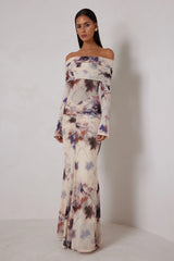 Paige Dress - Watercolour Bloom
