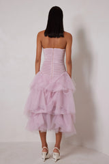 Celine Dress - Rose Pink
