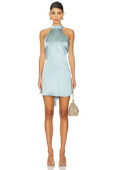 Aria Party Dress - Artic Blue