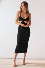 Catiana Midi Dress - Black