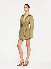 Julianne Shirt Dress - Sand