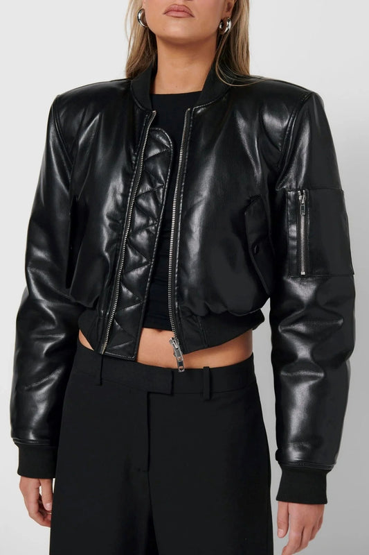 Axel Bomber Jacket - Black