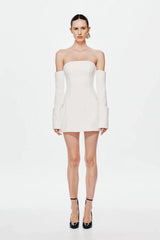 Misha Riptide Mini Dress - Ivory