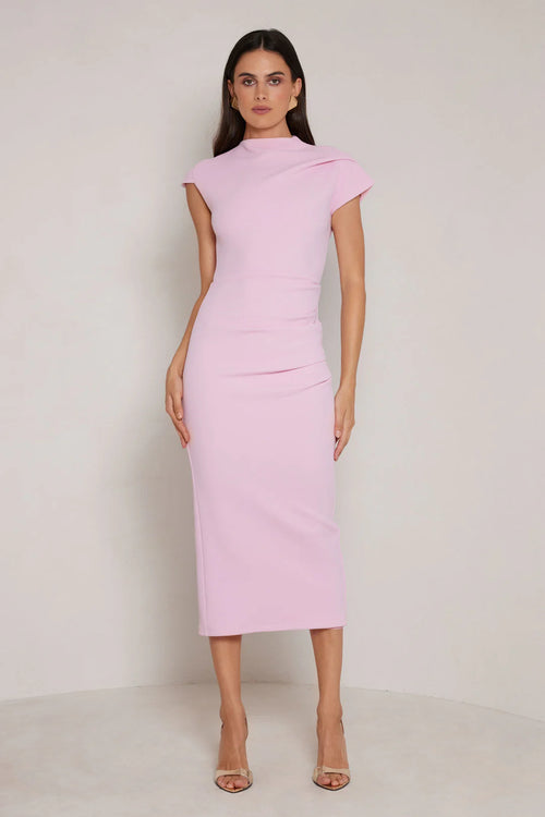 Milani Dress - Peony Pink