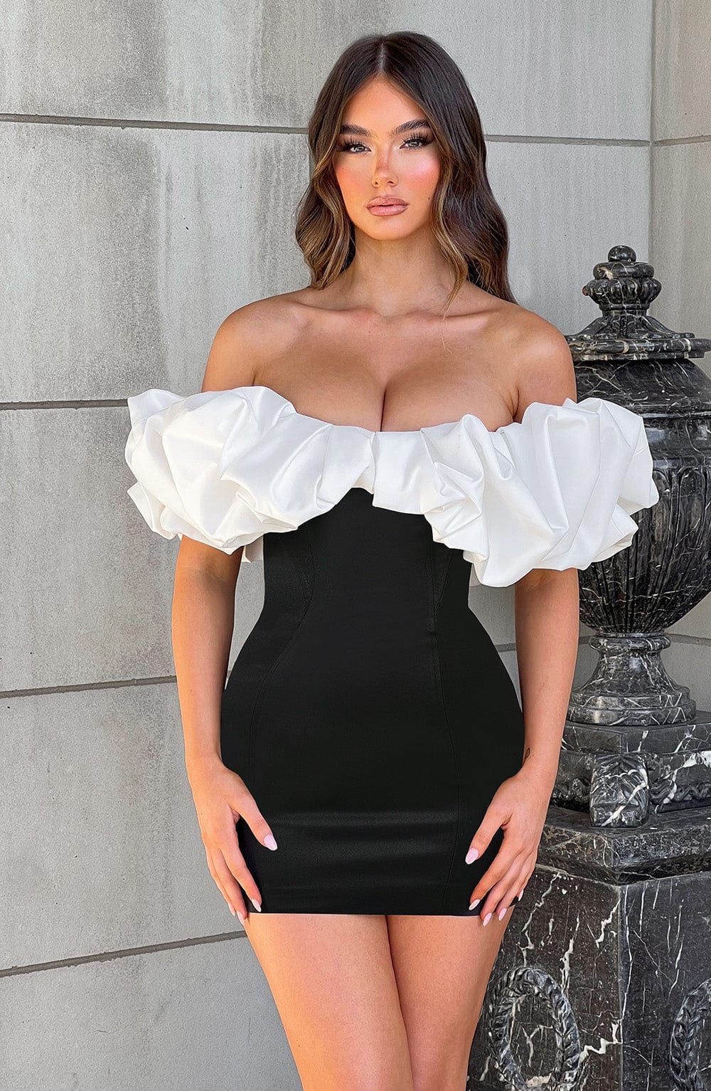 Livette - Ruffle Mini Dress