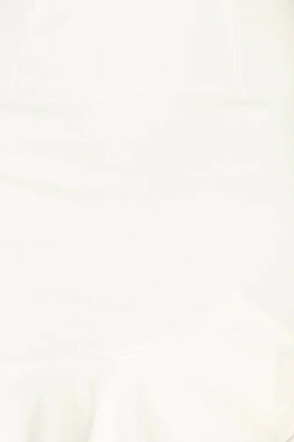 Take The Reigns Dress White