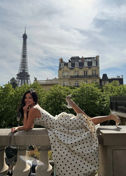 Livette - Polka Dot Midi Dress