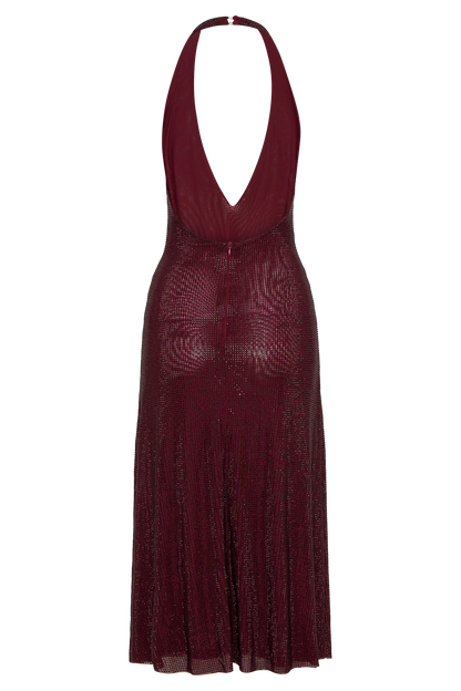 Selina | Sparkle Halter Dress