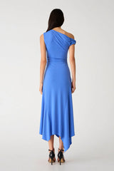 Misha Alma Jersey Midi Dress - Cornflower Blue