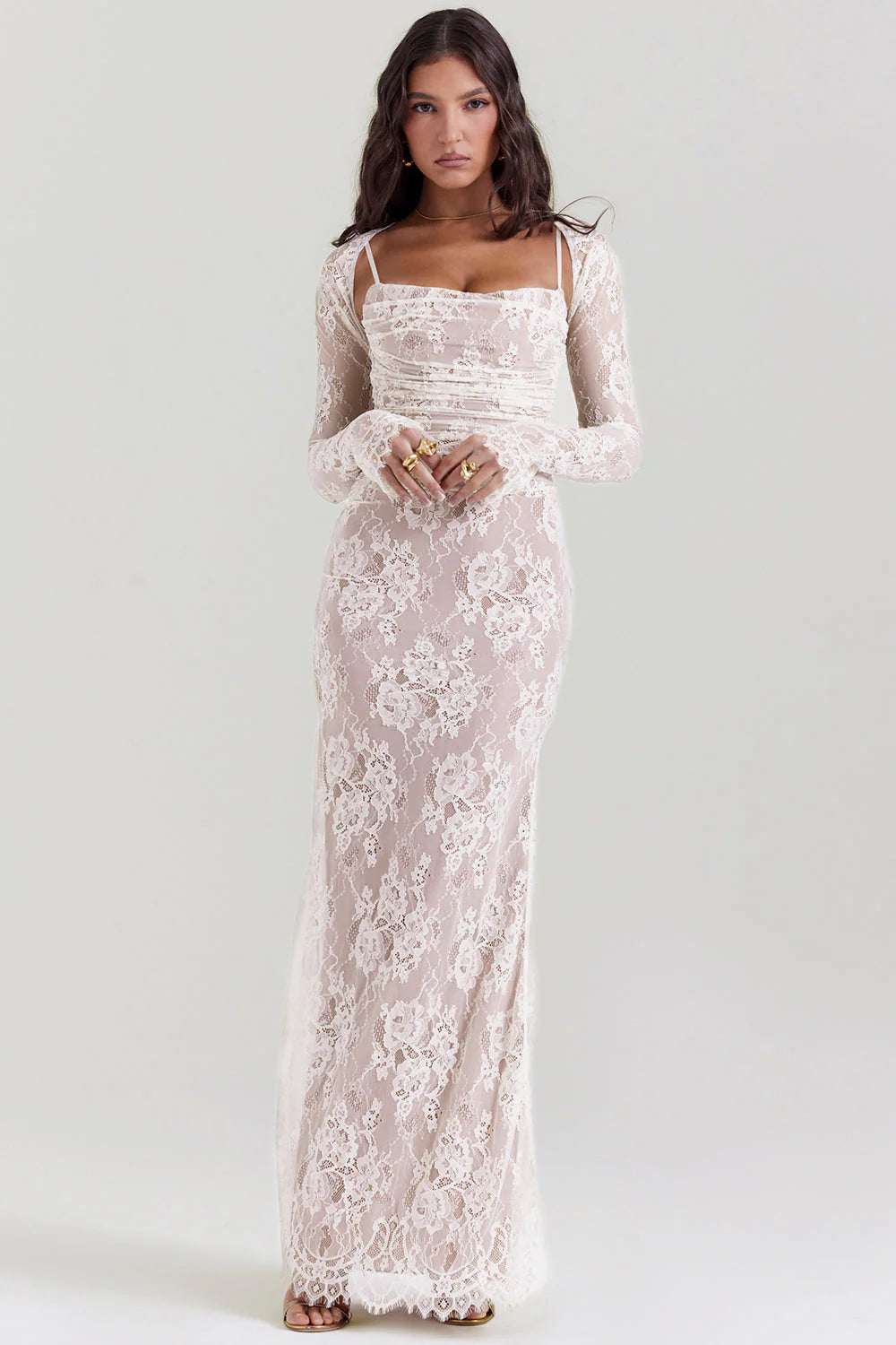 Livette - Corset Maxi Dress