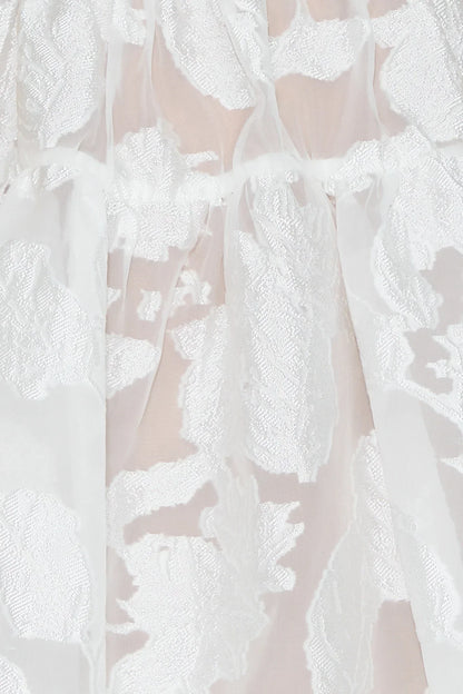 To Adore Mini Dress White