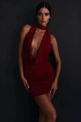 Nookie Crush Mini Dress - Red