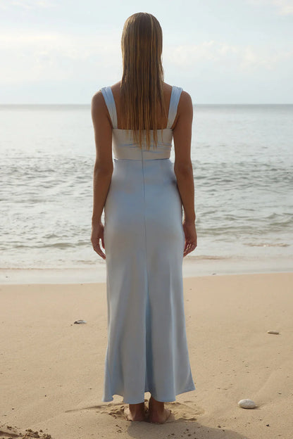 Margot Maxi Dress - Ice Blue